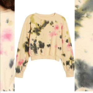 AFRM Angela Tie Dye sweatshirt- sz xs